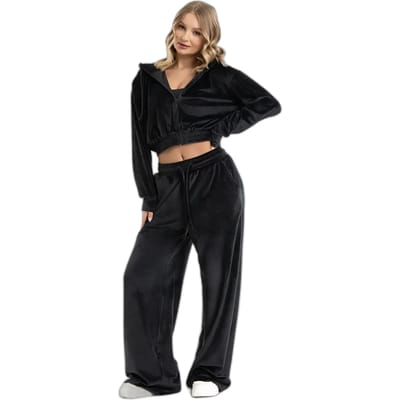 Vrouwelijke velours joggingbroek Gym Glamour