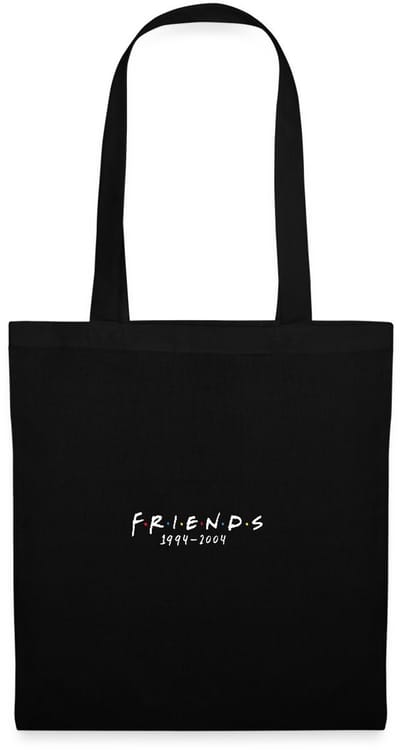 Friends Vrienden Logo 1994-2004 Tas Van Stof Schoudertas