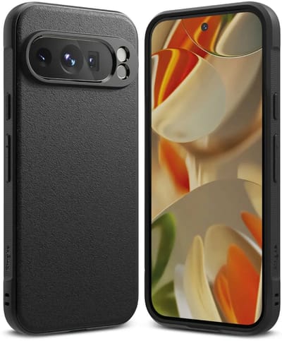 Ringke Onyx | Hoesje Geschikt voor Google Pixel 9 Pro | Back Cover Flexibel TPU | Militaire Standaard | Zwart