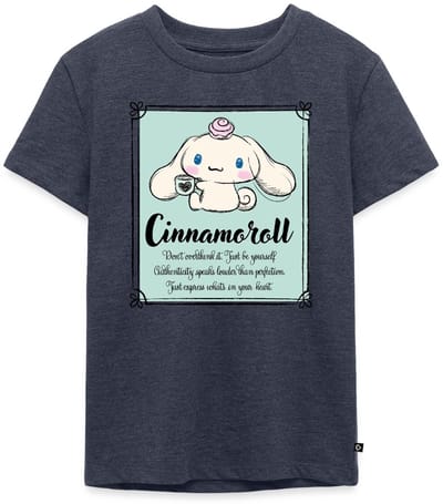 Cinnamoroll Don't Overthink It. Just Be Yourself Premium T Shirt Kinderen
