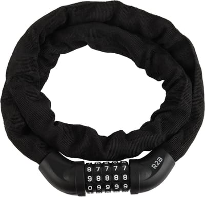 R2B Fietsslot met cijferslot - 110 cm - Kettingslot fiets - Fietssloten electrische fietsen - Fietsslot ketting - Bike Lock - Ketting Slot - Fiets Accessoires