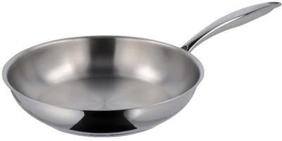SILVERCREST - Rvs koekenpan 28 cm - Bakpan - 6mm dikke bodem - pan voor alle warmtebronnen - zie beschrijving voor tips!
