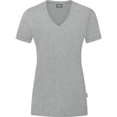 Jako Organic T-Shirt Dames - Lichtgrijs Gemeleerd | Maat: 34