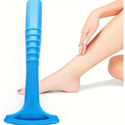 Professionele Dode Huid Voetschraper Pedicure Hand Scheermes Mes Vijl Hiel Verwijderaar Eelt Mes Exfoliërend Gladde Voeten Verzorgingstool blauw