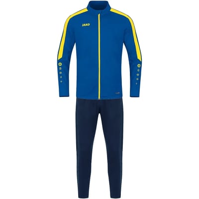Jako Power Polyesterpak Heren - Royal / Citroen | Maat: L