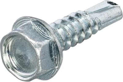 Hoenderdaal zelfborende plaatschr. verz 4.2 x 16 mm  zeskant - doos à 200 stuks