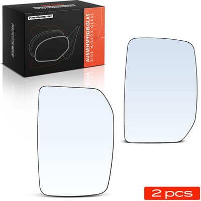 Frankberg 2x Buitenspiegelglas Voor Links Rechts voor FORD