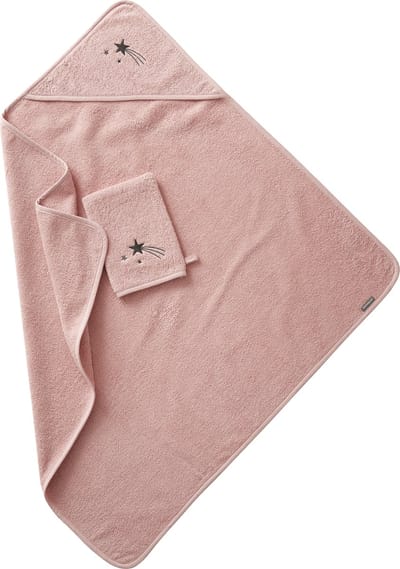 Vertbaudet Badcape + washand