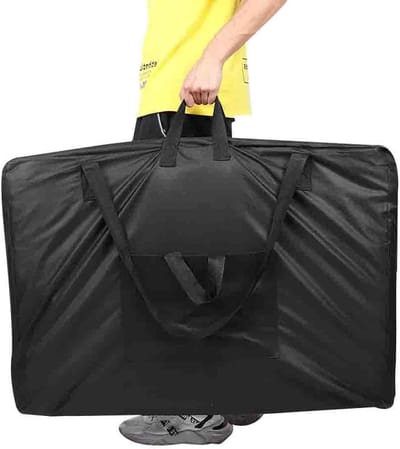 Draagtas voor Massagetafel, Universele Zwarte Tas voor Spa Bed, Professionele Schoudertas met Extra Opbergruimte en Bescherming