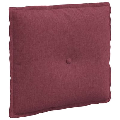 vidaXL - Rugkussen - Wijnrood - 200 - x - 19 - x - 50 - cm - Stof