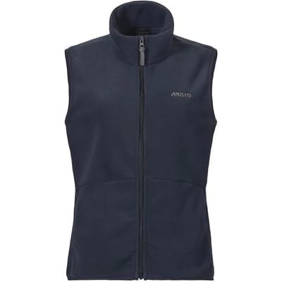 Dames mouwloze fleece met rits Musto
