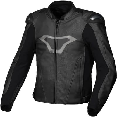 Macna Aviant Air geperforeerde leren motorjas -