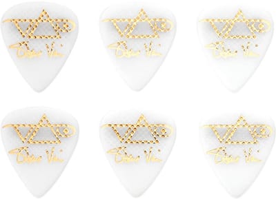 Ibanez Plektrum B1000SVR-WH,6er-Set Steve Vai, signature, wit - Plectrum set