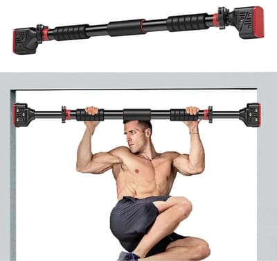 Roossentials optrekstang - Pull up bar - Fitness accessoires - Fitness balk - Thuis sport - Thuis gym - Enkele balk