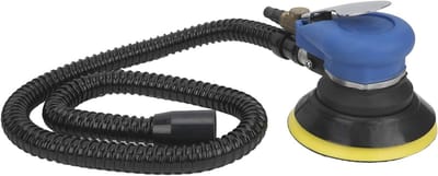 Pneumatische Polijstmachine - Schuurmachine Air - Auto Onderhoud - Krachtige Stofopvang - 10.000 Tpm - Grijs