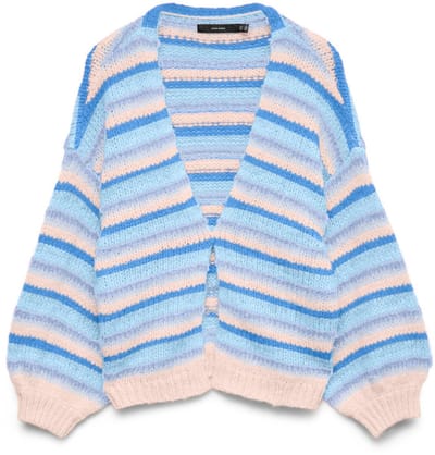 VERO MODA - VMMAYBE STRIPE LS OPEN CARDIGAN NOOS - Dames - Cardigans