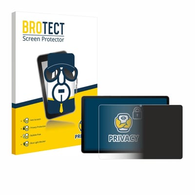 BROTECT - privacy screenprotector voor Samsung Galaxy Tab S10 FE WiFi - Folie Beschermfolie Blauwlichtfilter