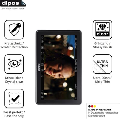 dipos – 2x Beschermfolie geschikt voor Osee G7 Pro 7 Zoll | Krasbestendige & heldere Screenprotector Ultra-Thin