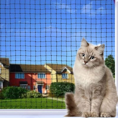 Transparant Kattennet voor Balkon en Raam - Anti-Val Veiligheidsnet