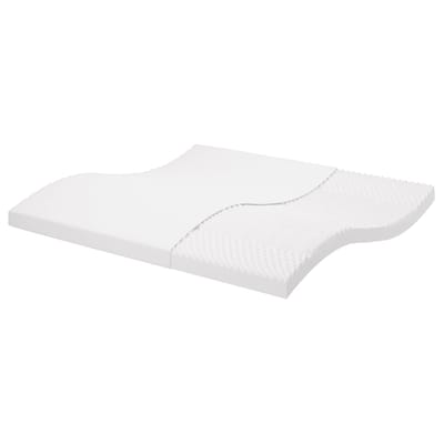 vidaXL - Schuimmatras - 7 - zones - hardheid - 20 - ILD - 200x200 - cm - wit