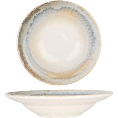Bonna Pastabord - Knidos - Porselein - 24 cm (400cc) - set van 2