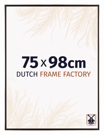 Fotolijst 75x98 cm - Kunststof - Antraciet - Easy