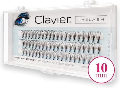 CLAVIER Eyelash kępki rzęs 10mm