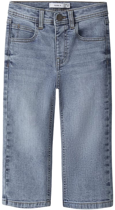 Name it broek - jongens - medium blue - NMMryan straigt - maat 80