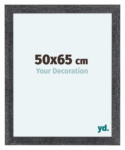Your Decoration - Fotolijst 50x65 cm - MDF - Grijs Geveegd - Como