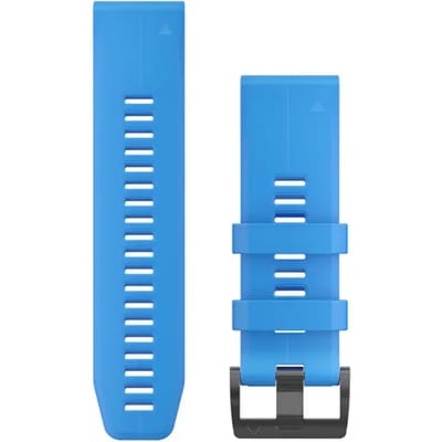Garmin - Siliconen bandje - Quatix 3 - 26 mm - Blauw