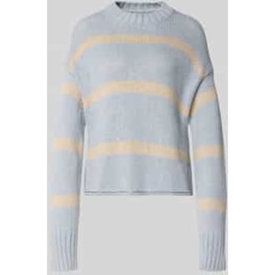 Regular fit gebreide pullover van katoenmix