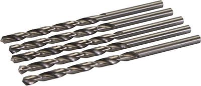Silverline Lange Metaalboor Rolgewalst HSS-R - 8 x 165 mm - 5 stuks
