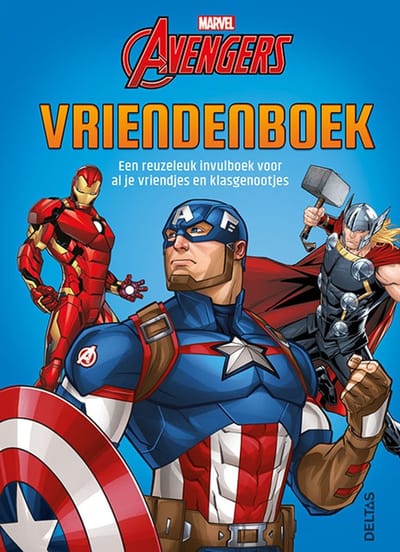 Avengers vriendenboek - Deltas - Hardcover