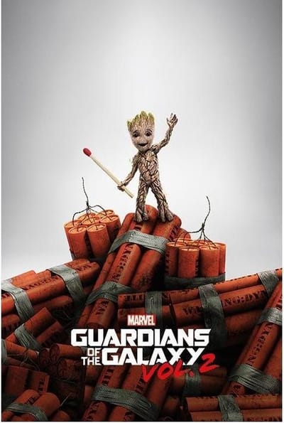 GUARDIENS OF THE GALAXY 2 - Poster 61X91 - Groot Dynamite
