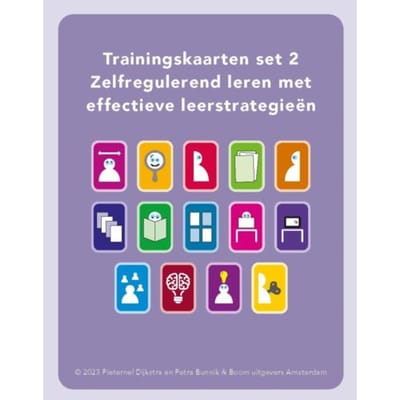 Trainingskaarten Set 2 Zelfregulerend Leren Met Effectieve Leerstrategieën - Pieternel Dijkstra