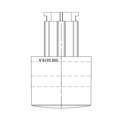 AEG knop, functies, inox 5550521008