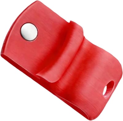 Handmatige blikopener - Keukengereedschap potopener - Inmaken bewaren - Magnetische bevestiging - 3.8 x 6.5 x 1.4 cm - Uniek rood