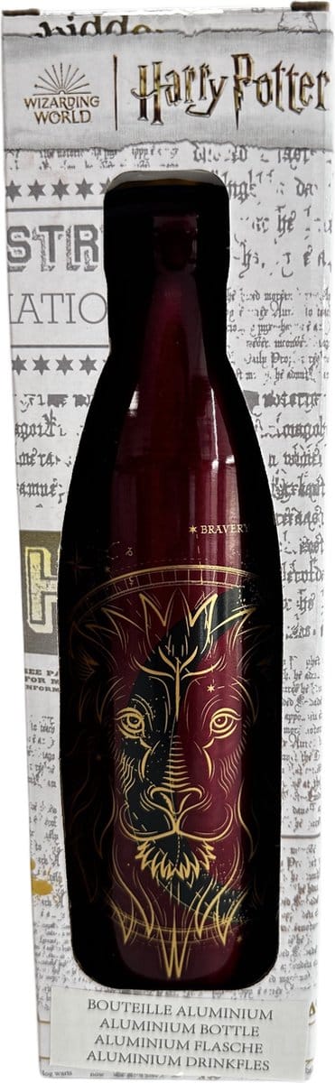 Harry Potter - De leeuw van Griffoendor Metalen Waterfles 600ml