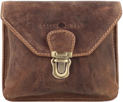 GREENBURRY gordeltas Vintage Outdoor Belt Bag Brown bruine