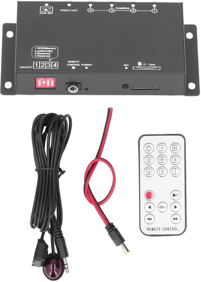 Dailygoody - Auto Mobiele Videorecorder - 4-kanaals Mini