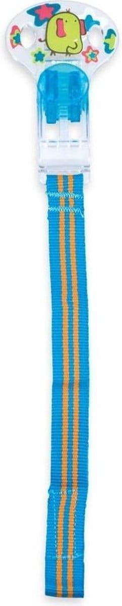 Nuby Fopspeenlint Pacifinder Junior 14,5 X 2 Cm Blauw/oranje