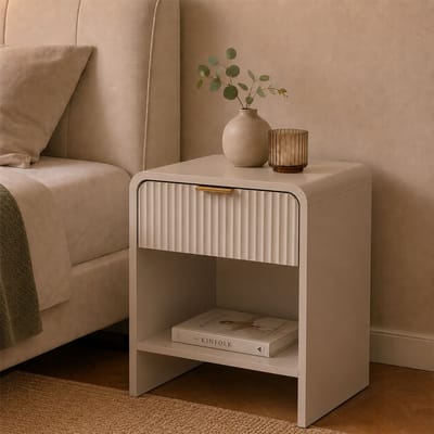 Milton & Oldbrook Nachtkastje Odda Beige
