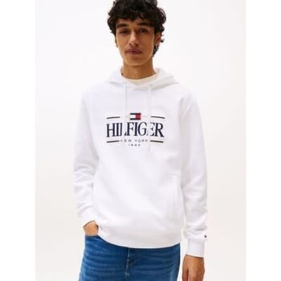 Trui Tommy Hilfiger MW0MW39586 ICON HDD-YBR WHITE
