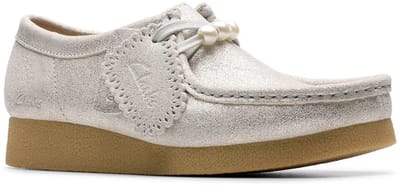 Clarks Shoes Wallabeeevosh Loafers Zilver EU 37 1/2 Vrouw