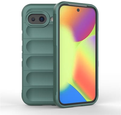 Coverup Hoesje - Geschikt voor Google Pixel 10a Hoesje - Coverup Hands-On Rugged Back Cover - Groen