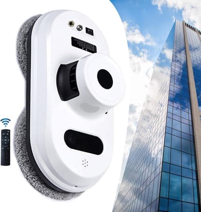 Raamreiniger Robot - Glasbewassing Hulp - Automatisch Ramen Wassen - Intelligente Navigatie - 80W Vermogen - Wit