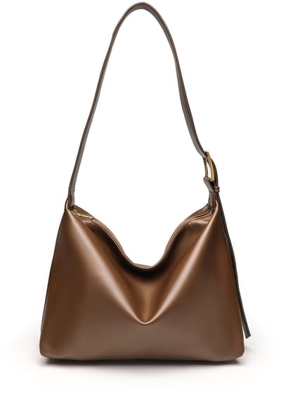 PU Schoudertas voor Vrouwen - Casual & Verstelbare Crossbody Bag - Lichte Handtas voor Dagelijks Gebruik - Mode Accessoire in Relaxed Stijl
