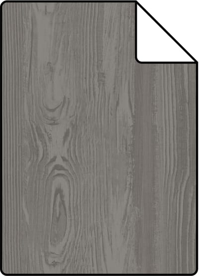 Proefstaal Origin Wallcoverings behang houten planken grijs - 26,5 x 21 cm - 347525-S