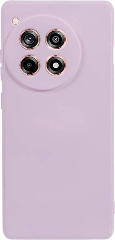 Coverup Hoesje - Geschikt voor OnePlus 12R Hoesje - Coverup Colour TPU Back Cover - Lavendel