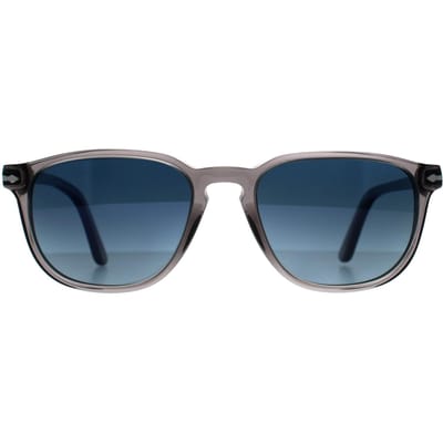Persol PO3019S 1196S3 transparant grijs blauw gradiÃ«nt gepolariseerde zonnebril